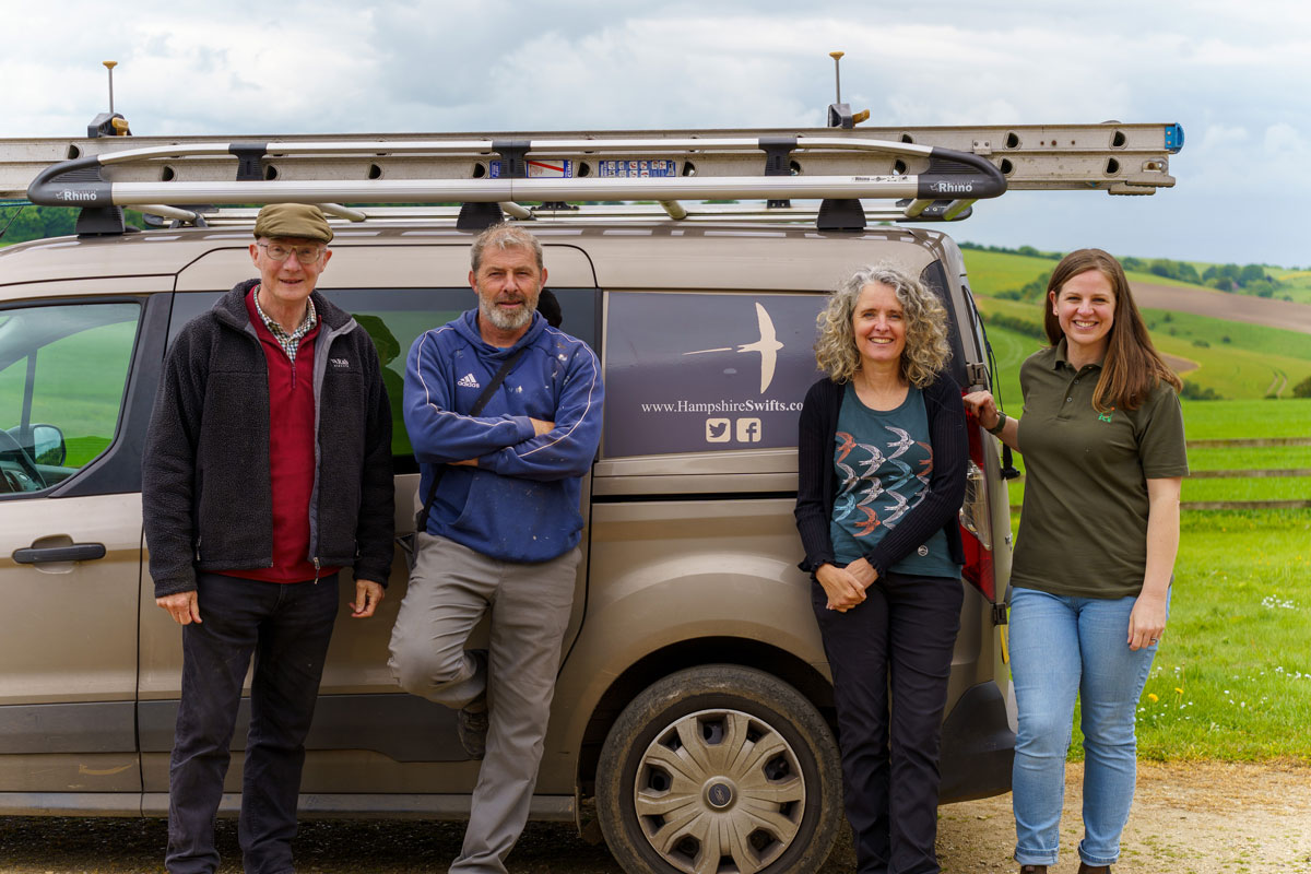 Farmers install bird boxes and call players to help struggling swifts ...